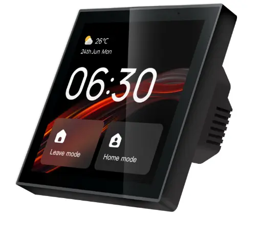 [T1E-TPP01-Z] 4" touch smart voice control panel with built-in Alexa (WiFi+Zigbee +BLE)